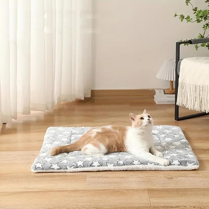 Dog Throw Blankets Warm Pet Cover Blankets, Couch Bed Furniture Protection Kitten Bed Blankets Cat Blankets Puppy Sleeping Mats for Small Medium Dogs Cats (100 * 70cm,Style 3)