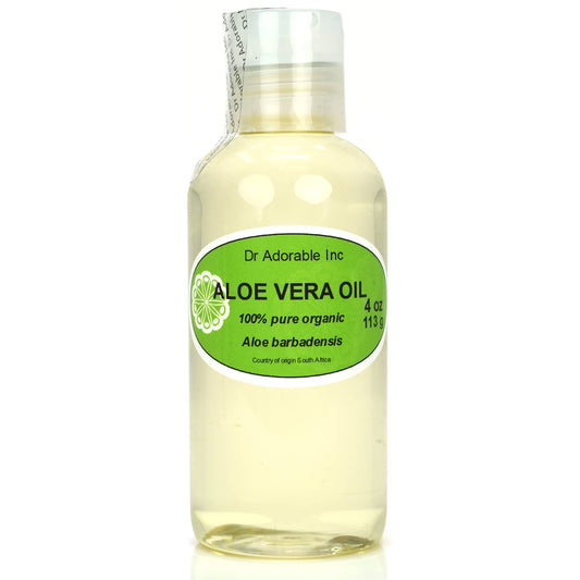 Dr Adorable - 4 Oz - Aloe Vera Oil - 100% Pure Natural Organic