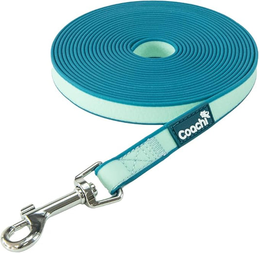 Coachi Puppy & Mini Waterproof Training Line 5m - Safe Outdoor Recall Training, Dog & Puppy Socialisation, Lightweight, Prevents Chasing. Suitable for Puppies and Small Dogs