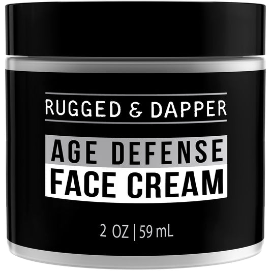 Rugged & Dapper Mens Anti Aging Face Cream, Mens Face Cream, Mens Face Lotion, Anti Aging Cream For Men, Mens Wrinkle Cream Face