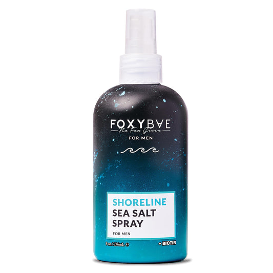 Foxybae Sea Salt Spray For Men - Texture Spray For Hair - Surf Spray To Add Volume For Tousled Hair - Texturizing Spray For Wave