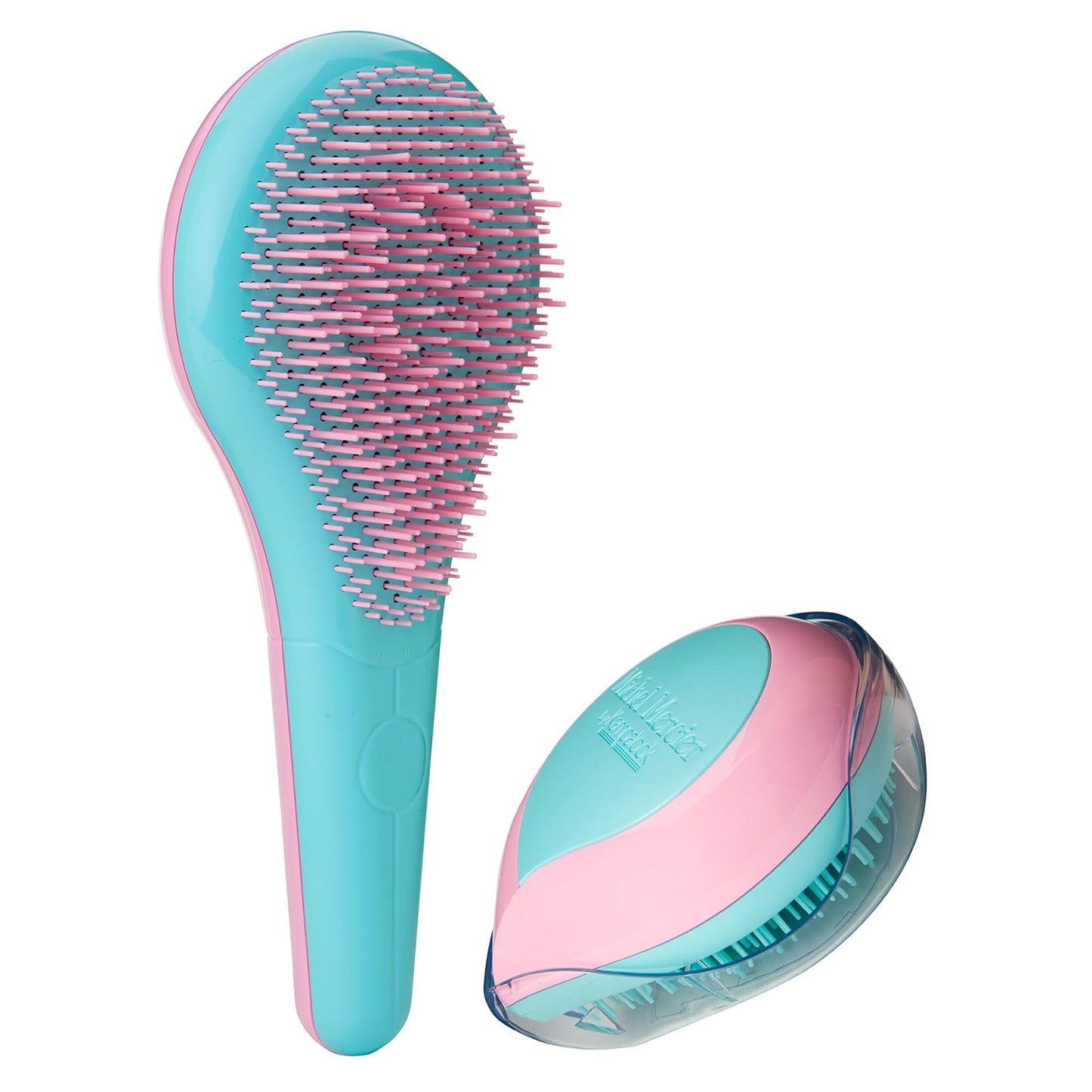 Michel Mercier Home And Travel Detangler Set - Classic Detangler Brush For Hair - Travel Detangler Brush Reduces Frizz And Break