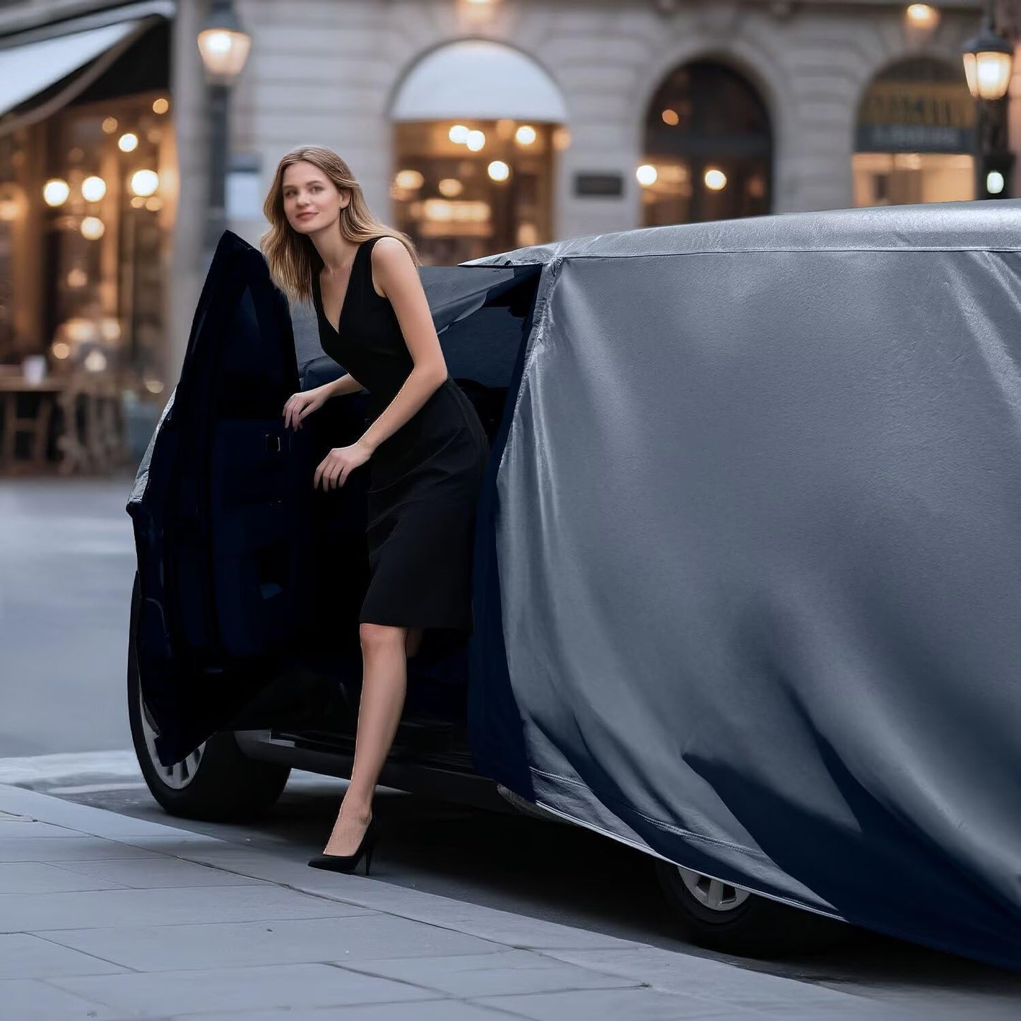 Waterproof Ford Thunderbird(1983-1997) Car Cover with Breathable Vents, [2025 Upgrade] Premium Covers with Cotton Liner and Zipper Door, Sun Rain Snow Dust Uv Protection.(Gift with Towel)
