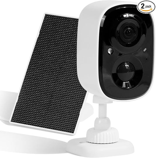 rolimate Wireless Solar Smart Pet Camera for Outdoor cat House, IP65 Weatherproof, Motion Detection, 2-Way Audio, Night Vision, SD Local & Cloud Storage, Compatible with Alexa (2)