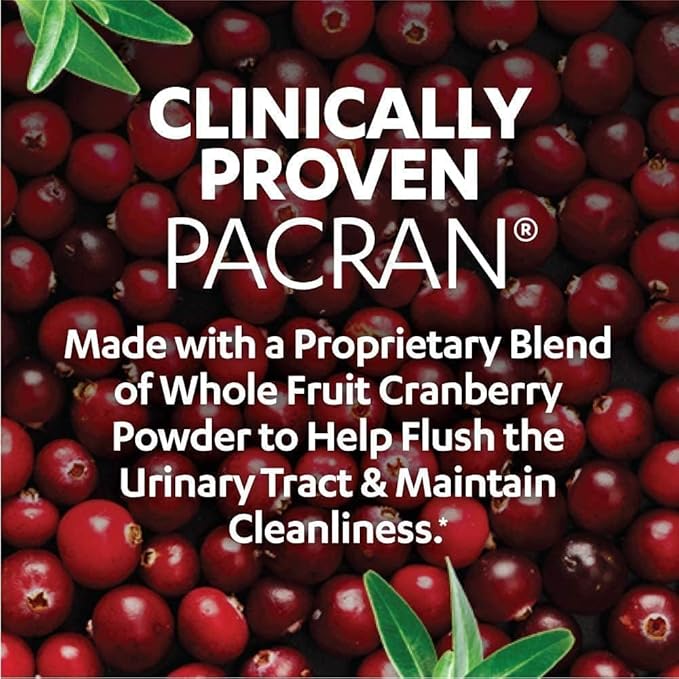 AZO Cranberry Pro Urinary Tract Health Supplement 600mg PACRAN, 1 Serving = More Than 1 Glass of Cranberry Juice 100 CT + Bladder Control with Go-Less Daily Supplement, 72 Count