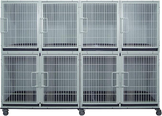 6 or 8 Unit Powdercoated Cage Bank Kit