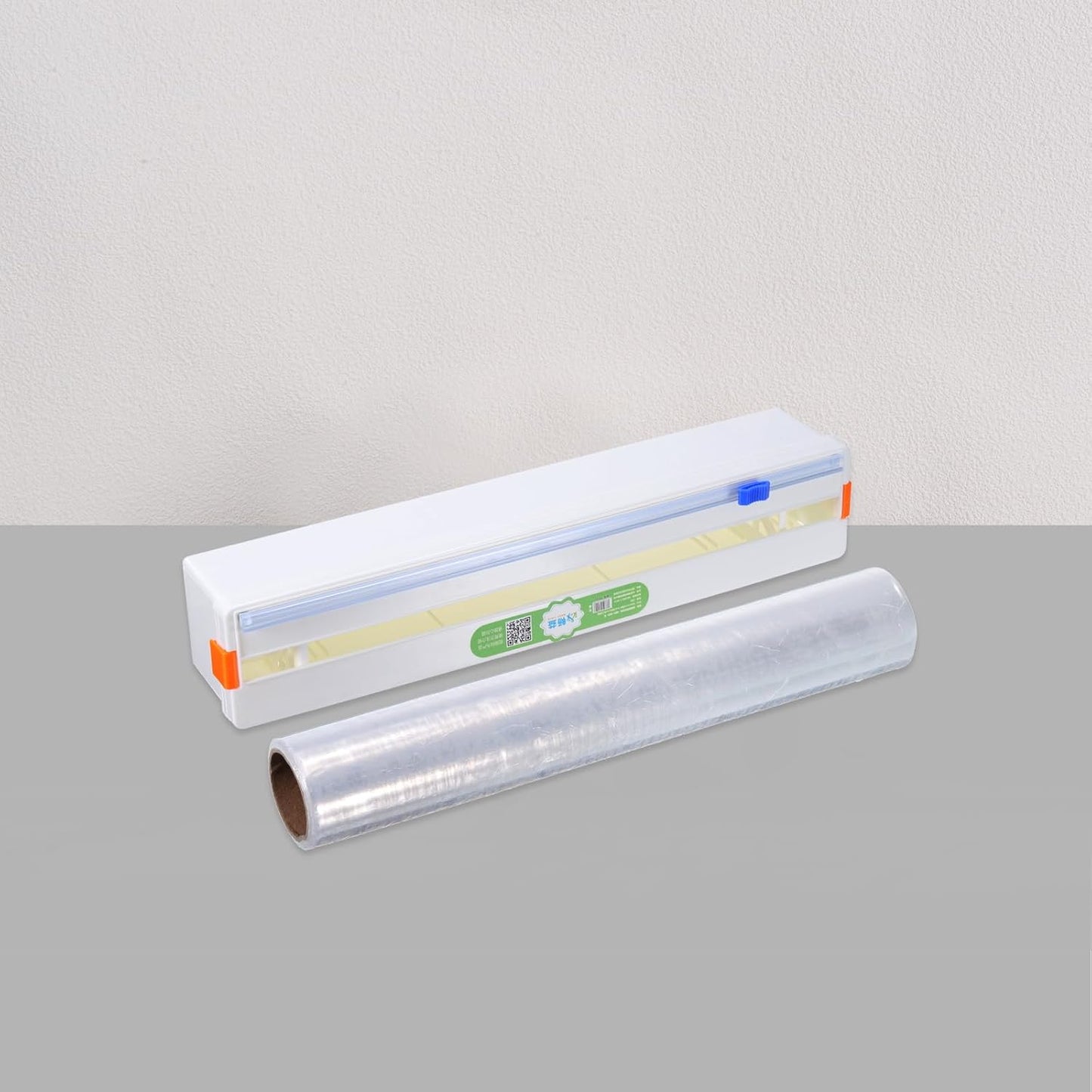 PATIKIL 8pcs Plastic Wrap Cutter, 19in Plastic Wrap Slide Cutter Snap Card Slot Installation Replacement for Aluminum Foil Wax Paper Parchment Paper Wrap Dispenser, Blue