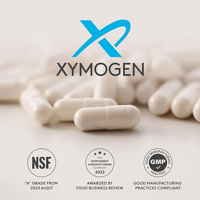 XYMOGEN CurcuPlex-95 - Turmeric Curcumin Supplements with Enhanced Bioavailability - Daily Brain Support Supplement (120 Vegan Turmeric Capsules)