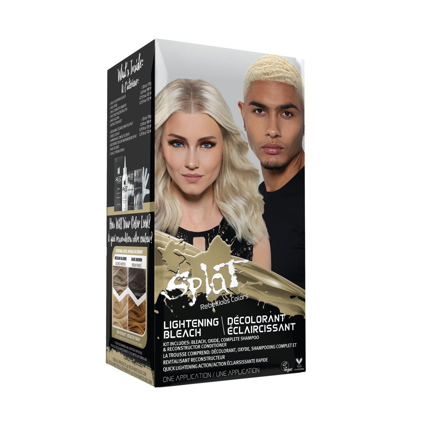 Splat Lightening Bleach Kit, 4 Oz.