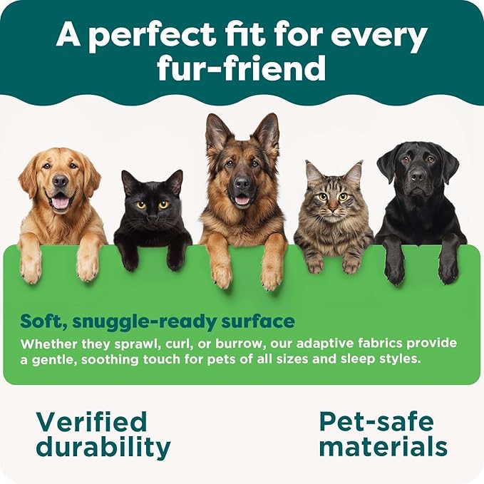 Furhaven Orthopedic Dog Bed for Medium/Small Dogs w/ Removable Bolsters & Washable Cover, For Dogs Up to 35 lbs - Two-Tone Plush Faux Fur & Suede L Shaped Chaise - Espresso, Medium,30"L x 20"W x 6"Th