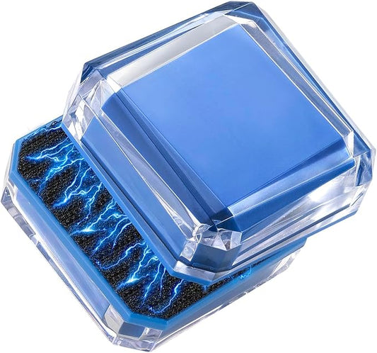 Carefree Fish Aquarium Small Super Magentic Cleaner(The Heart of The Ocean) Fish Tank Algae Scraper Fish Bowl Magnet Brush for Glass Tank No Floating