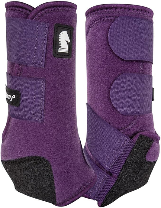 Classic Equine Legacy2 Support Boots, Front