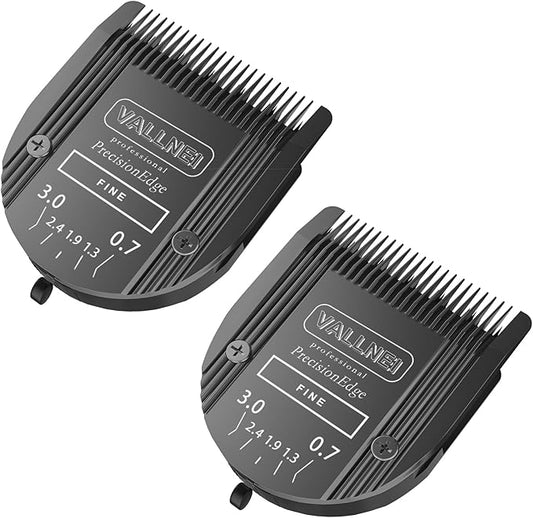 5-in-1 Replacement Clipper Blade, Detachable & Adjustable Dog Grooming Blade Compatible with Wahl Arco, Bravura, Chromado, Creativa, Figura, Motion & SuperGroom (Black 2 Pack)