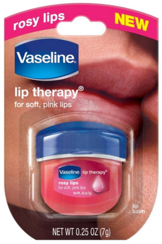 Vaseline Lip Therapy, Rosy Lips 1 Ea (Pack Of 9)
