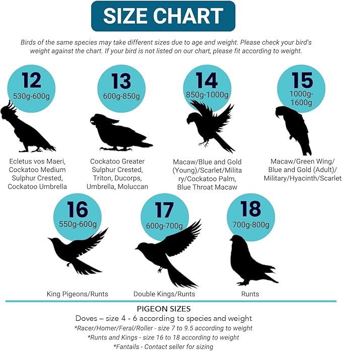 Bev's Bird Boutique Regular Flyper Adjustable Bird Diaper | Reusable, Washable Cloth | Comfort Fit for Parrot, Cockatiels, & Other Small Birds | Fashionable Avian Accessories, Retro Tux, Size 14