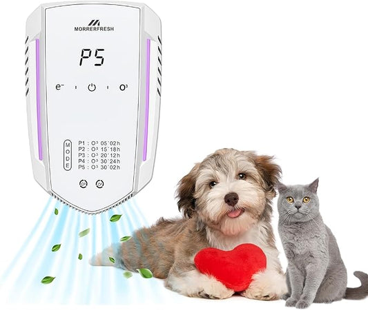 Cat Litter Deodorizer 99% Pets Poof Odor Eliminator White for Home Pets Litter Box Room Toilet Garage