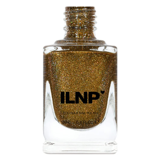 Ilnp Sparks May Fly - Ethereal Dijon Yellow Holographic Nail Polish
