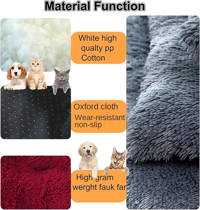 Dog Crate Mat, Dog Bed for Large Dogs, Comfy Fluffy Kennel Pad Anti-Slip for Dog beds & Furniture, Quilted Dog Bed for Pets for Medium/Small Dogs Cats (Color : Green, Size : 16.9x11)