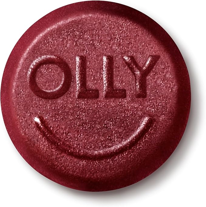 OLLY Flawless Complexion Gummy, Clear and Healthy Skin Support, Vitamins E, A, Zinc, Chewable Supplement, Berry - 50 Count (Pack of 1)