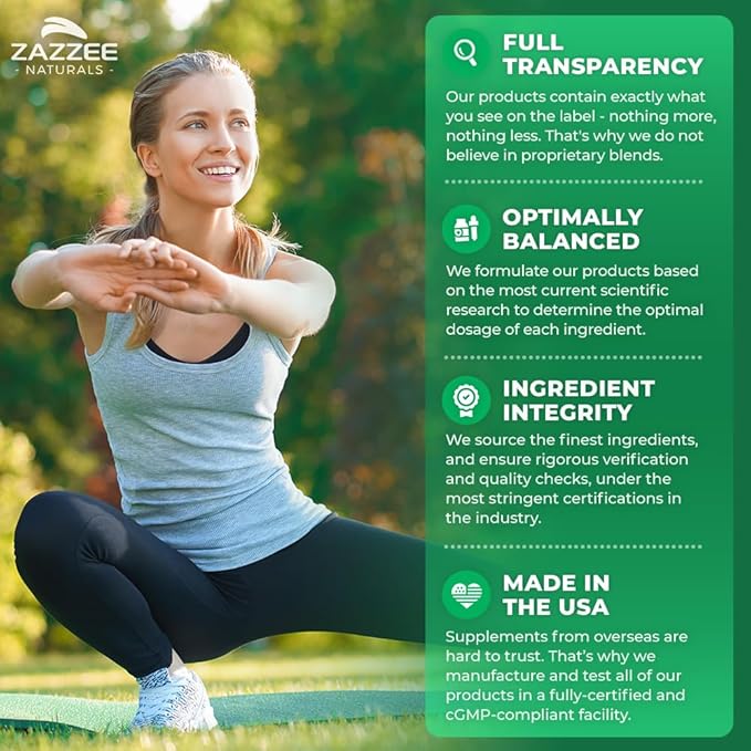 Zazzee Extra Strength Saw Palmetto 20:1 Extract, 6000 mg Strength, 40% Fatty Acids, 120 Vegan Capsules, 4 Month Supply, Concentrated and Standardized 20X Extract, Non-GMO, All-Natural, Made in the USA