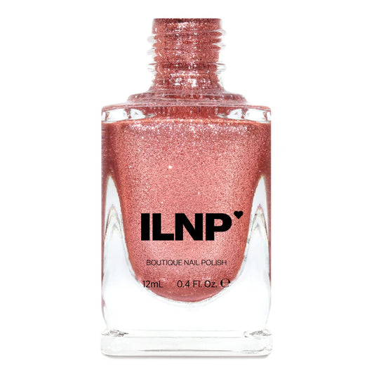 Ilnp Sugar Coated - Sea Pink Ultra Metallic Bright Nail Polish