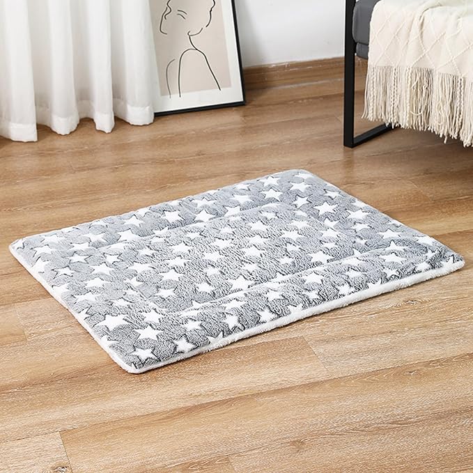 Dog Throw Blankets Warm Pet Cover Blankets, Couch Bed Furniture Protection Kitten Bed Blankets Cat Blankets Puppy Sleeping Mats for Small Medium Dogs Cats (100 * 70cm,Style 1)