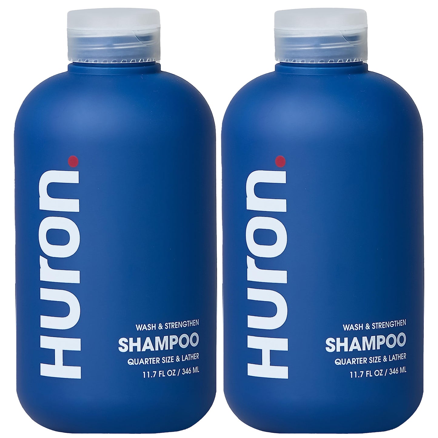 Huron Men 'S Daily Shampoo For Full & Strong Hair - Nourishing Shampoo With Argan Oil & Vitamins E And B5 - 11.7Oz (2 Pack)