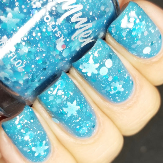Snow Much Fun Nail Polish- 0.5 Oz Full Sized Bottle
