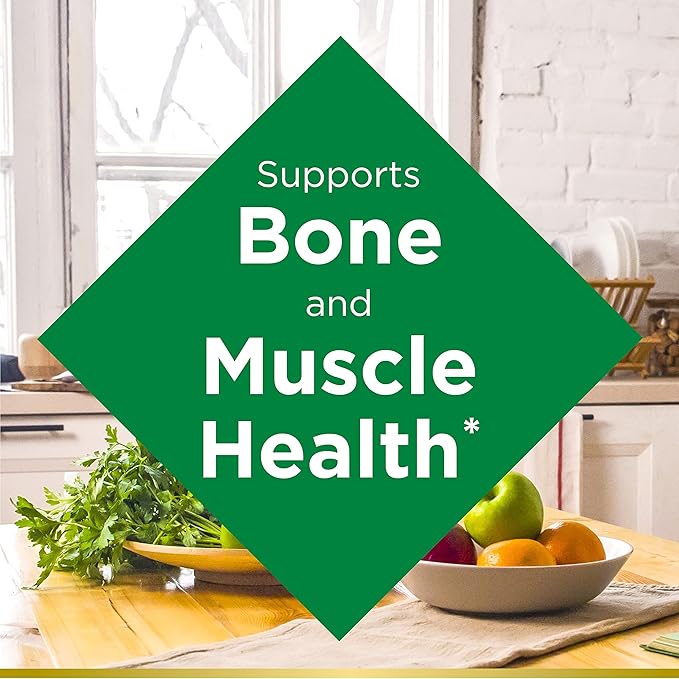 Nature's Bounty Magnesium, Mineral Supplement, Supports Bone and Muscle Health, 500 mg, Coated Tablets, 100 Count (Pack of 2)