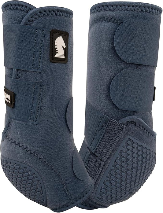Classic Equine Flexion by Legacy Hind Boot Darkdenim Medium