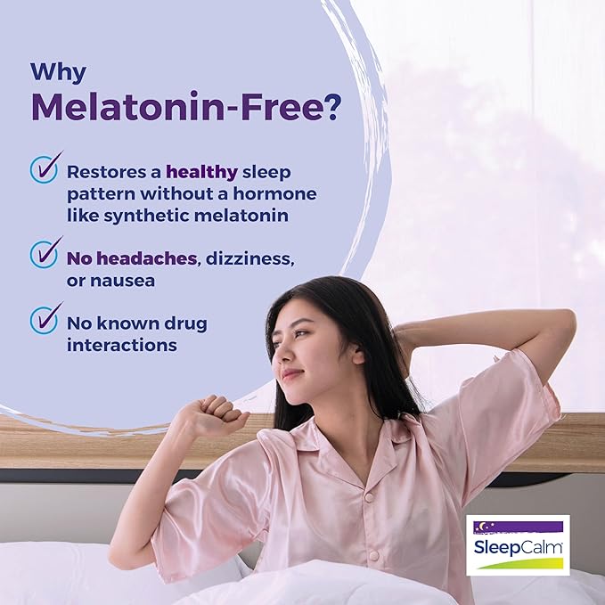 Boiron SleepCalm Sleep Aid for Deep, Relaxing, Restful Nighttime Sleep - Melatonin-Free and Non Habit-Forming - 60 Count