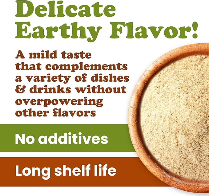 Food to Live - Organic Lion's Mane Mushroom Powder, 4 Ounces - Elevate Your Brain Wellness with Premium, Non-GMO, Natural, and Vegan Superfood to Better Focus