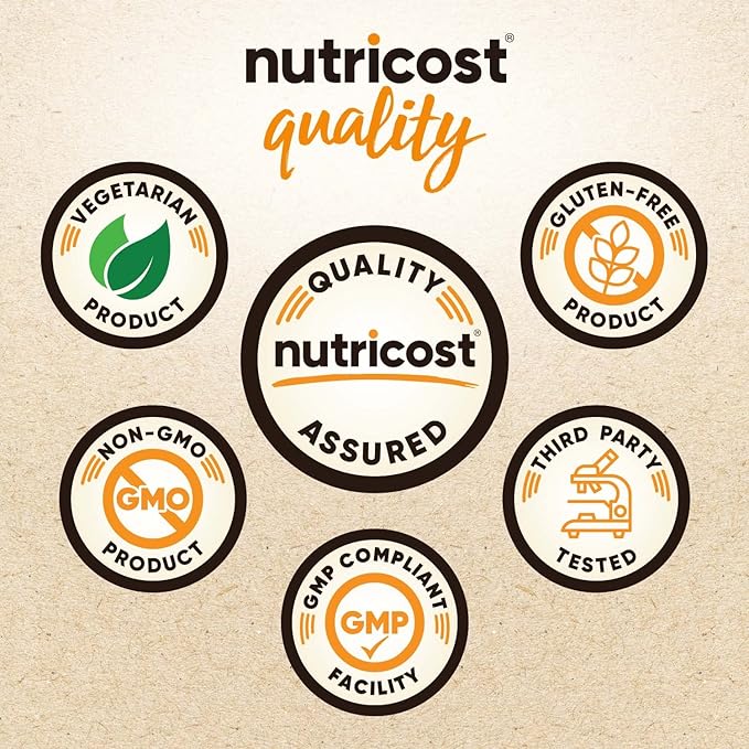 Nutricost Organic Reishi Mushroom Powder 0.5LB (8oz) - USDA Certified 100% Organic, Vegetarian, Non-GMO, Gluten Free