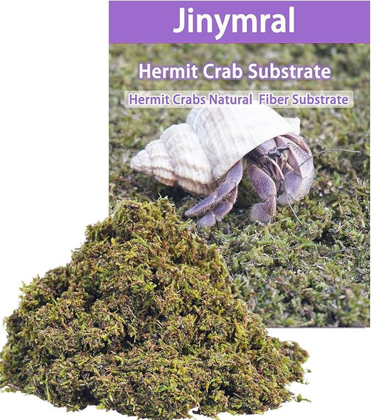 3.5oz Hermit Crabs Substrate, Ideal for Hermit Crab Supplies for Tank Habitat
