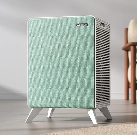 Air Purifiers for Home Large Room Up to 2250 ft² - Dual 3-Stage Filter of Washable Filter and True HEPA Filter with AQI, Auto Mode, Sleep Mode