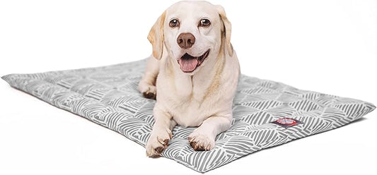36" Charlie Gray Crate Dog Bed Mat By Majestic Pet Products