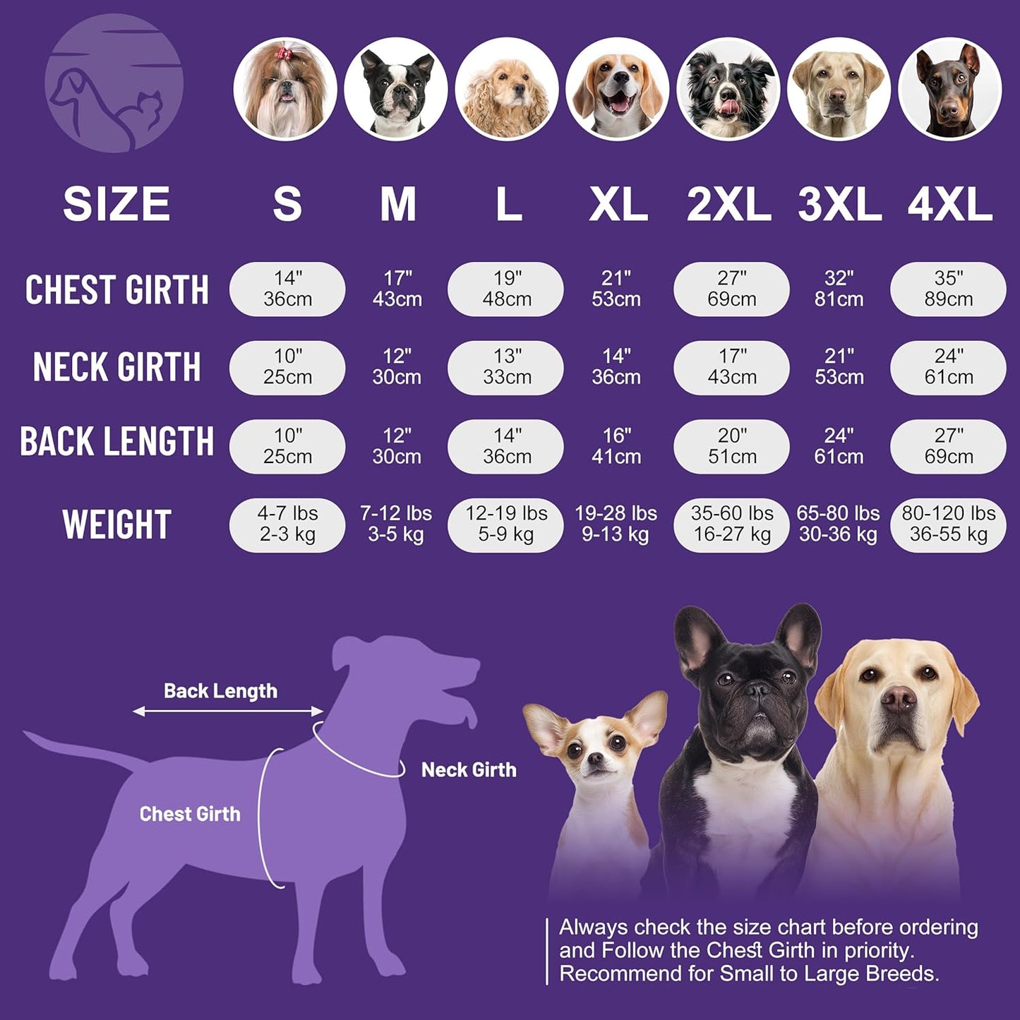 cyeollo Dog Sweaters for Small Dogs Boy, Pullover Turtleneck for Dogs Male, Knitted Doggy Fall Winter Warm Cold Weather Dog Clothes Apparel with Sleeves, Navy L