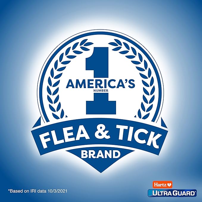 Hartz UltraGuard Dual Action Flea & Tick Topical Dogs & Puppies Treatment & Prevention, 6 Months, 60+ lbs