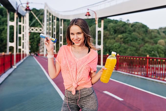 German Calcium + VIT. D - 40 Vegetarian Drink Effervescent Tablets - Orange-Grapefruit Flavor - Made in Germany