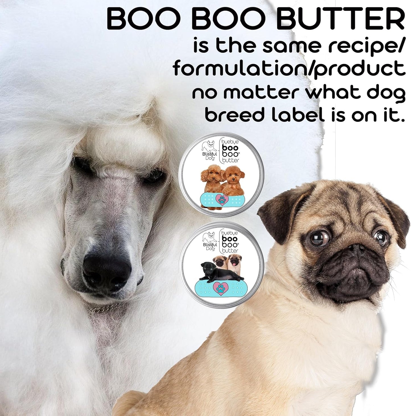 The Blissful Dog Greater Swiss Mountain Boo Boo Butter, 16 oz.