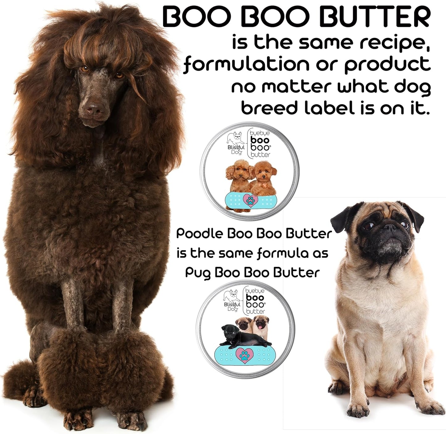 The Blissful Dog Coonhound Boo Boo Butter, 0.50-Ounce
