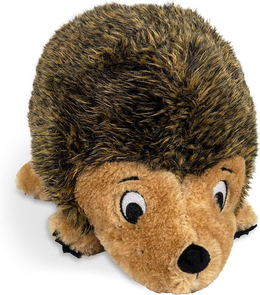 Outward Hound Hedgehogz Stuffed Dog Toy – Soft Plush Hedgehog, Grunts & Squeaks, XL, 12" x 8.5" x 9"